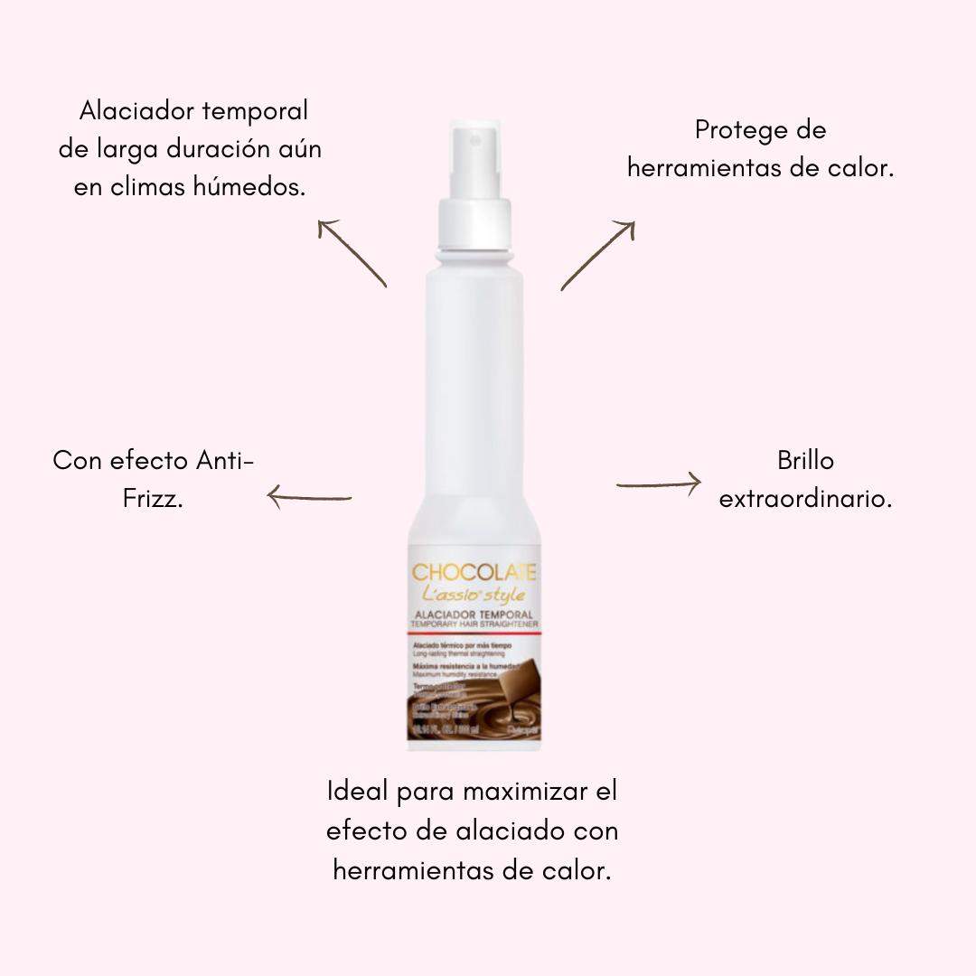 Chocolate Lassio Care Alaciador temporal 300ml 