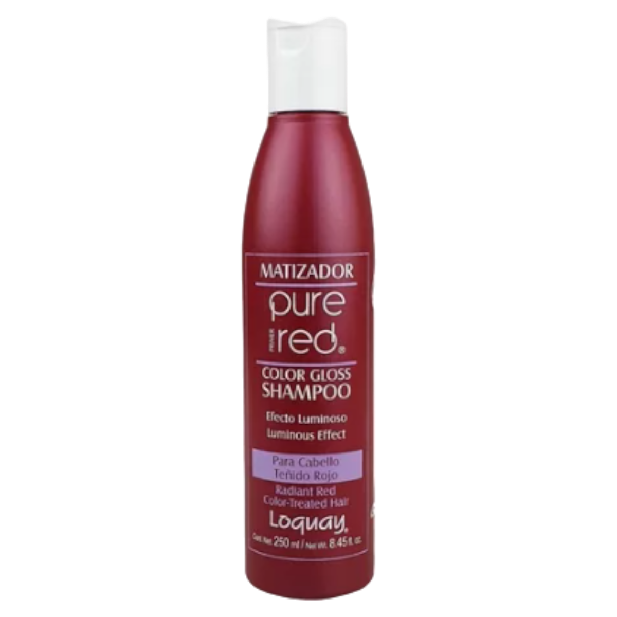 Loquay Shampoo matiz pure red 250ml