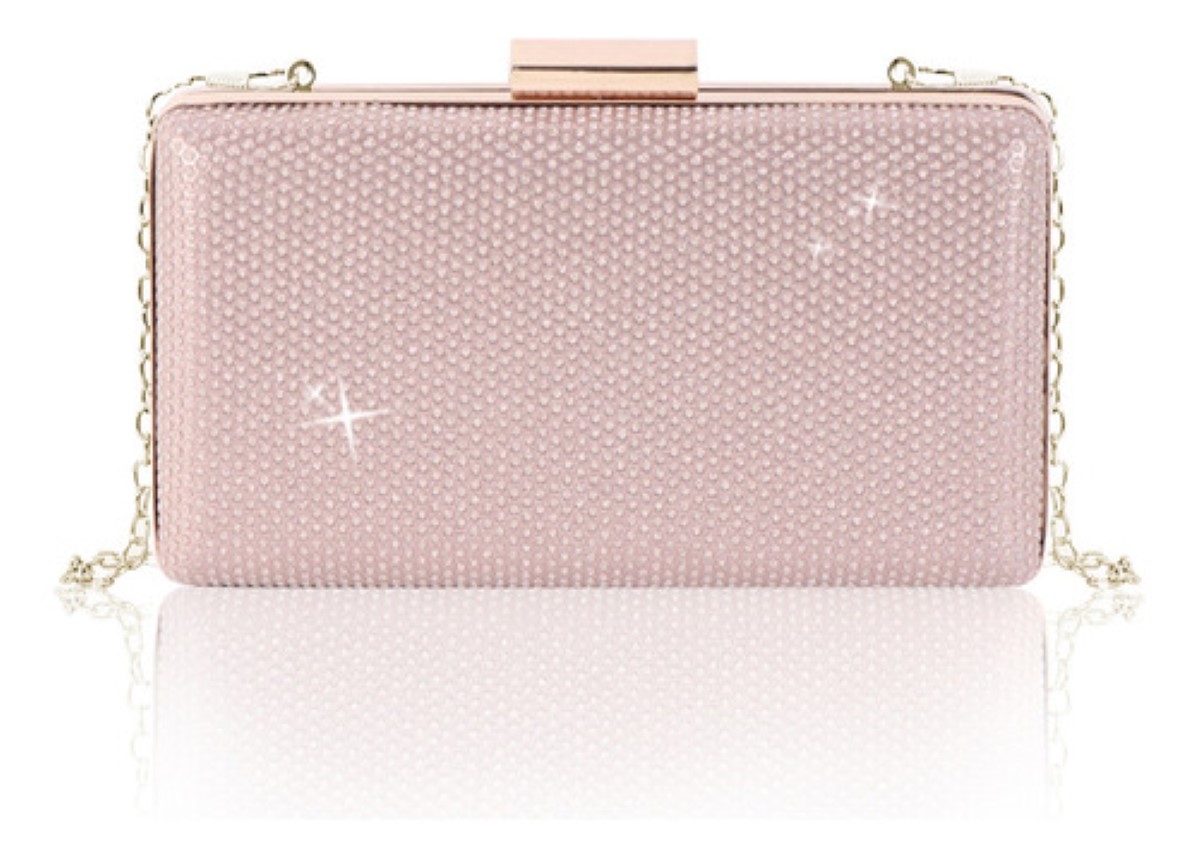 Bolso Bandolera Carteras De Fiesta Rosa Palo Rosa Bolso Nacar