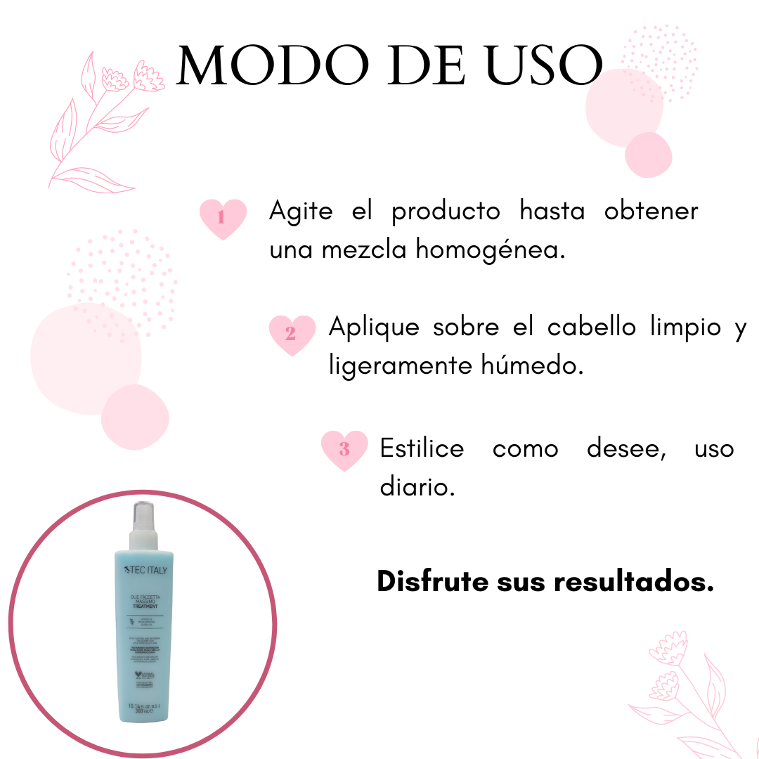 Tec Italy Moisture Due Faccetta Massimo 300ml