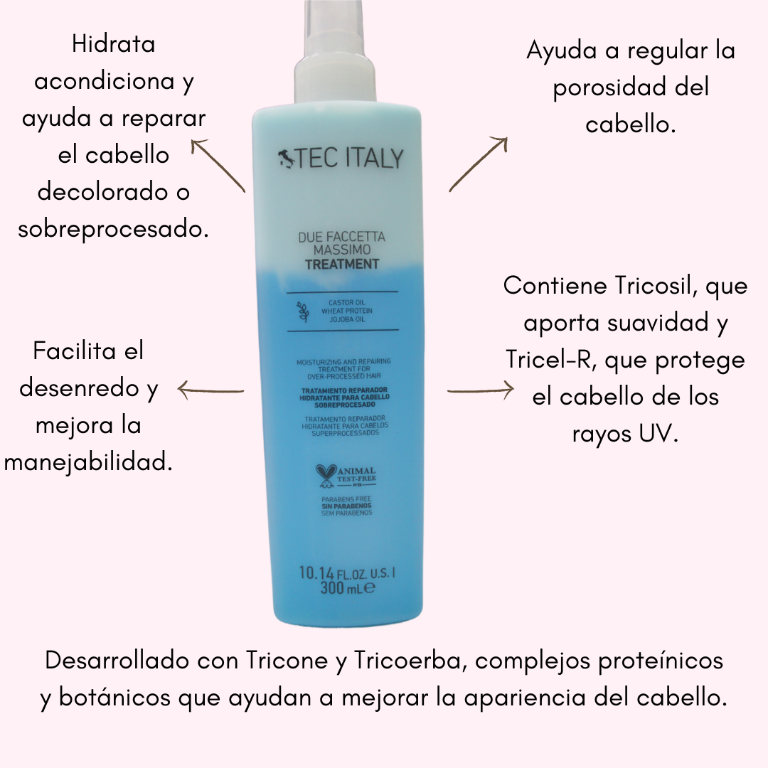 Tec Italy Moisture Due Faccetta Massimo 300ml