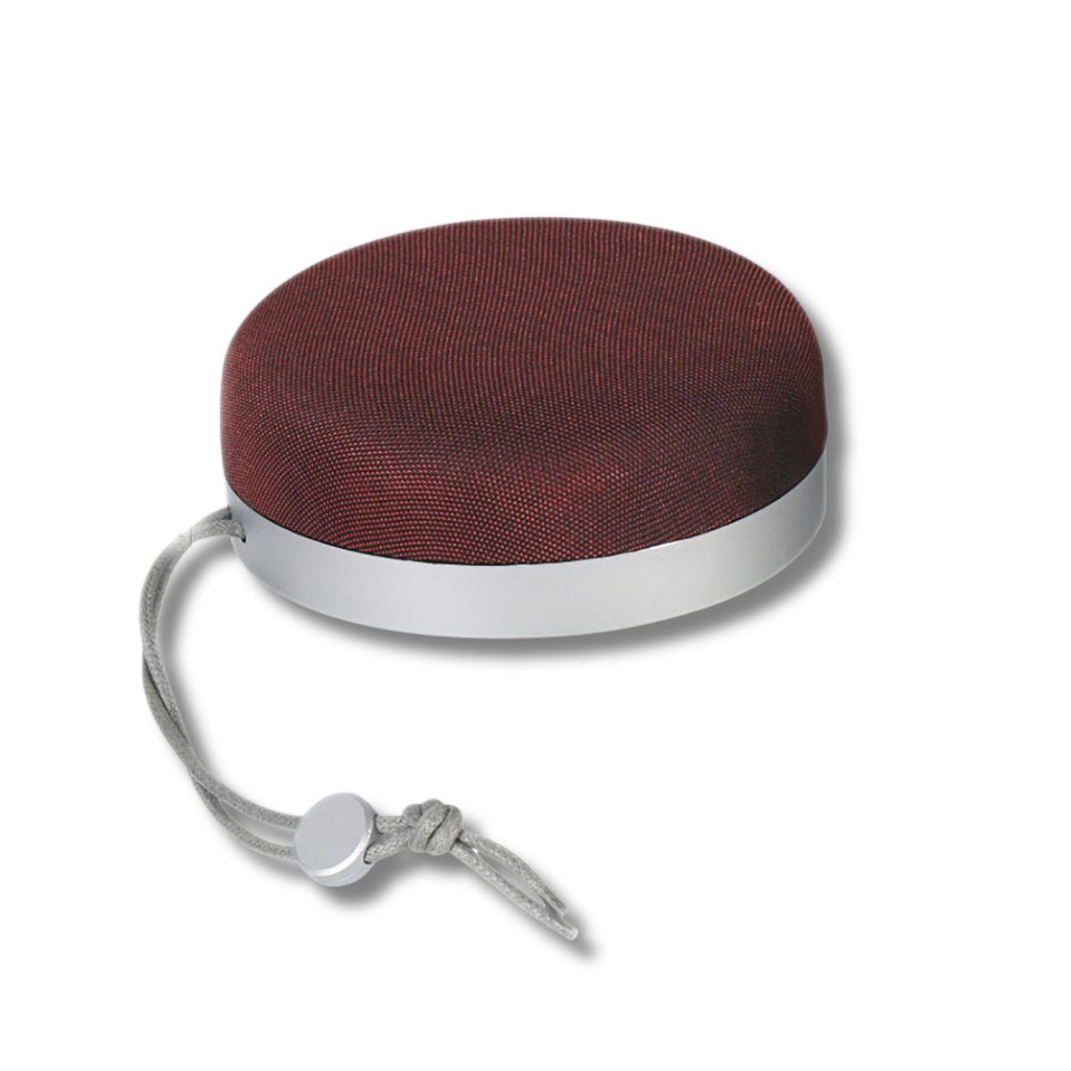 Bocina Altavoz Portátil Bluetooth Subwoofer D60 HiFi Sonido Envolvente 360 1200mAh COLOR VINOTINTO.