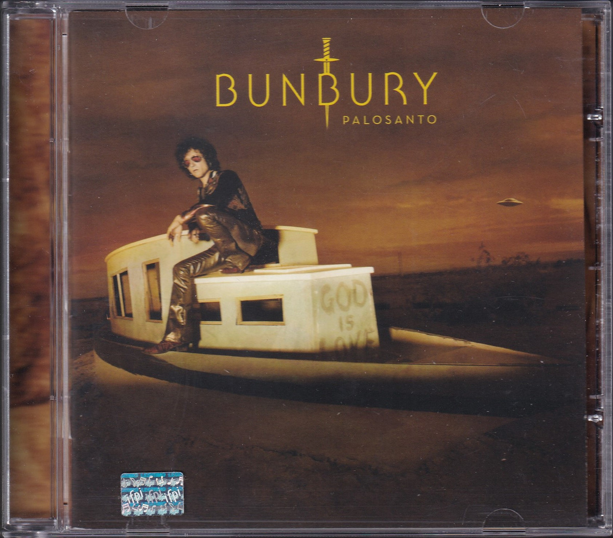 Palosanto - Enrique Bunbury - Disco Cd - Nuevo.