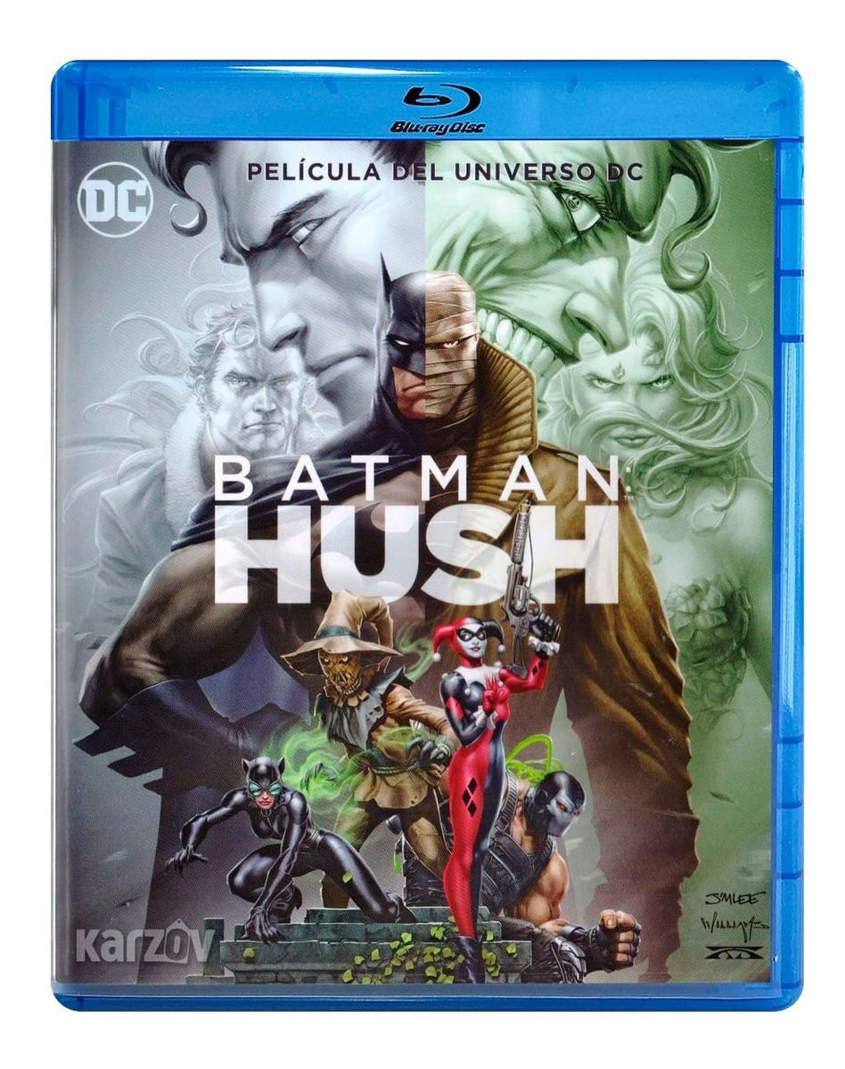 Batman Hush Dc Comics Pelicula Blu-ray