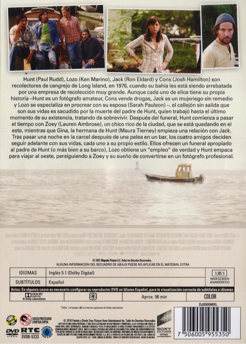 Recolectores Diggers Josh Hamilton Pelicula Dvd