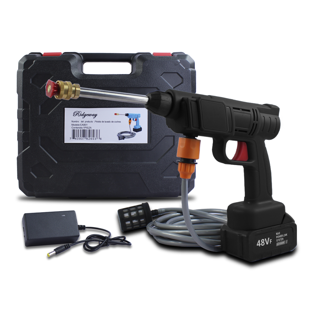 Pistola Hidrolavadora Portatil Altaprecion  Recargable .