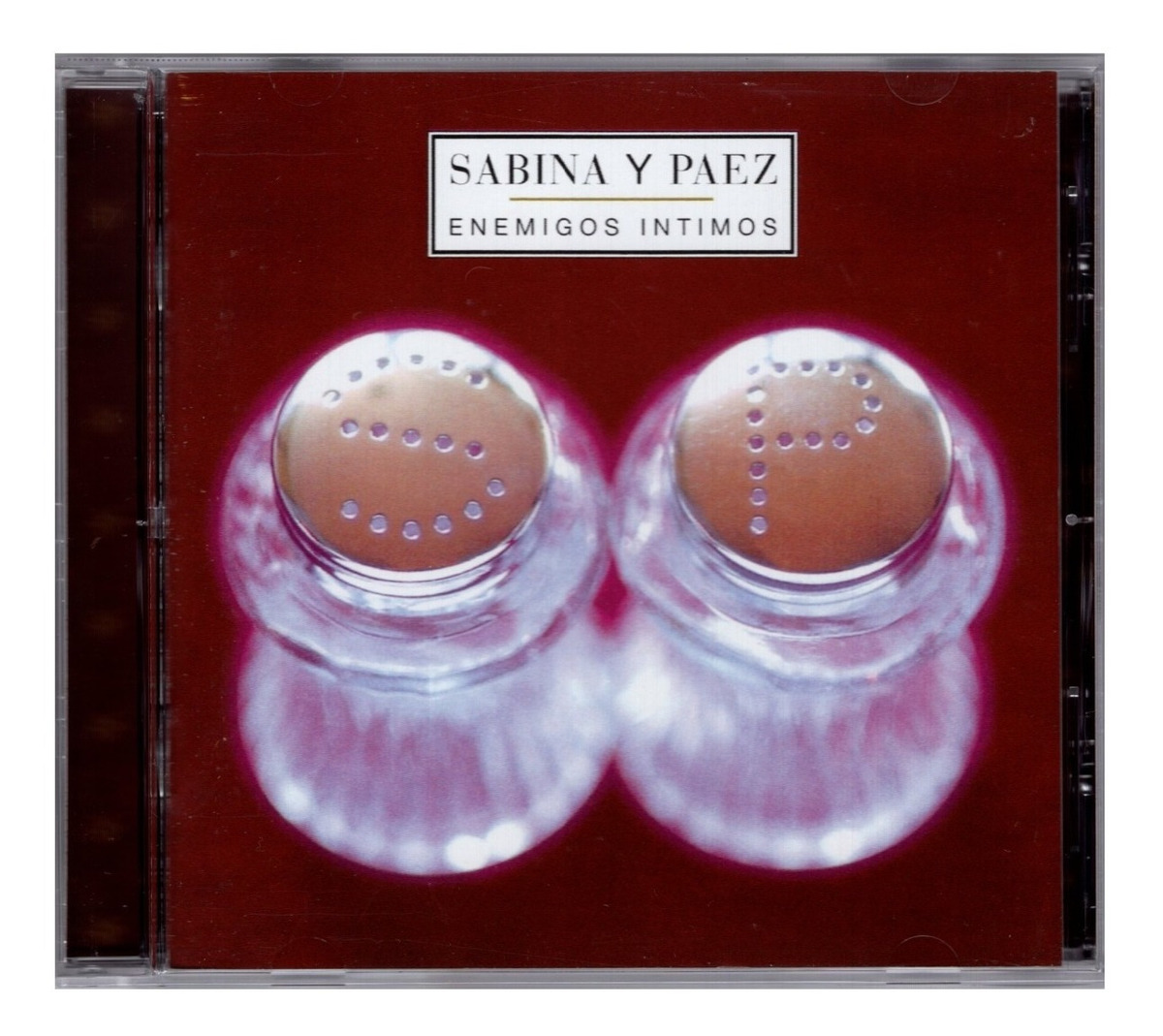 Sabina  Paez - Enemigos Intimos - Disco Cd 14