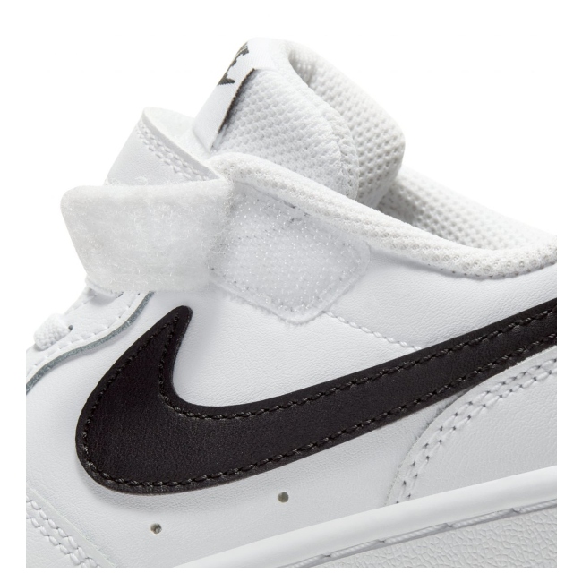 TENIS NIKE COURT BOROUGH LOW 2 BLANCO-NEGRO/NIÑOS BQ5451-104