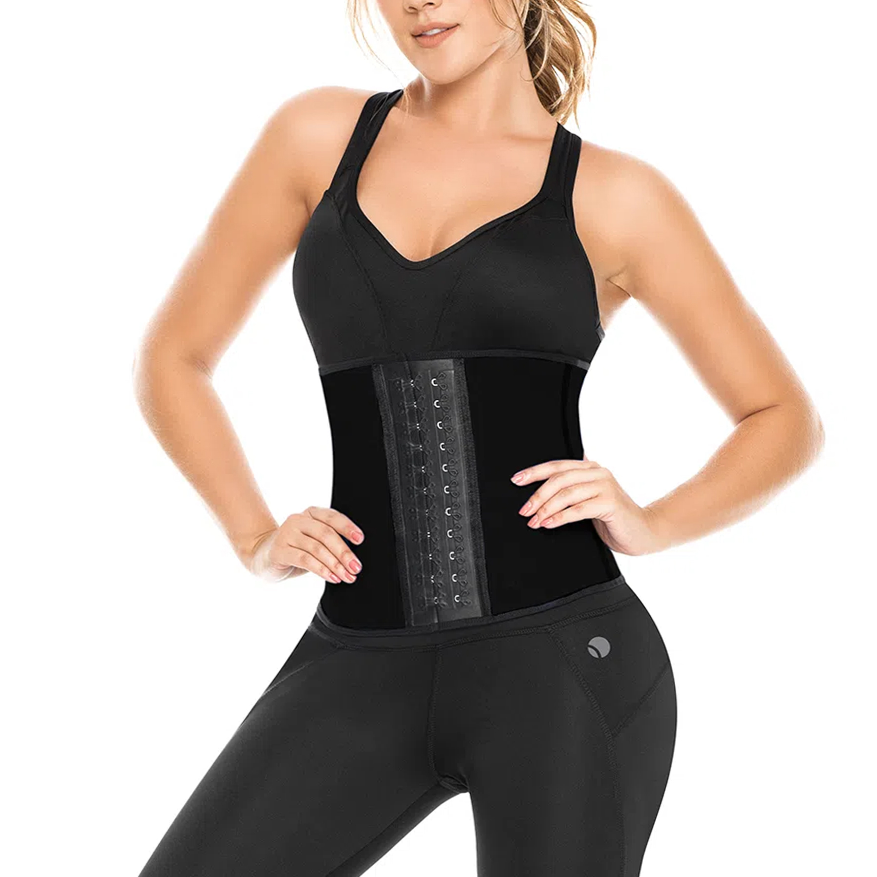 Cinturilla En Látex Faja Colombiana Deportiva  Reductora