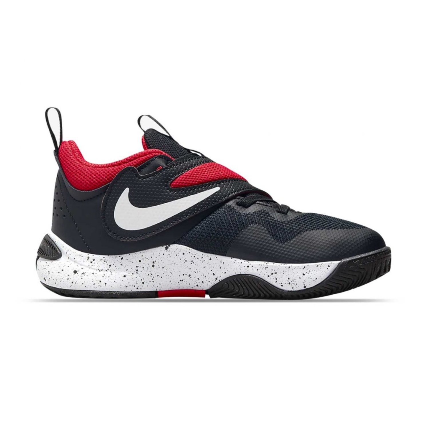 TENIS NIKE TEAM HUSTLE D11 NEGRO-NIÑOS DV8994-003