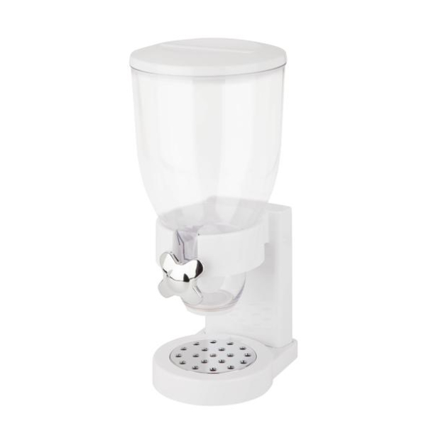 Dispensador Individual de cereal color Blanco Zevro Modelo GAT-101C