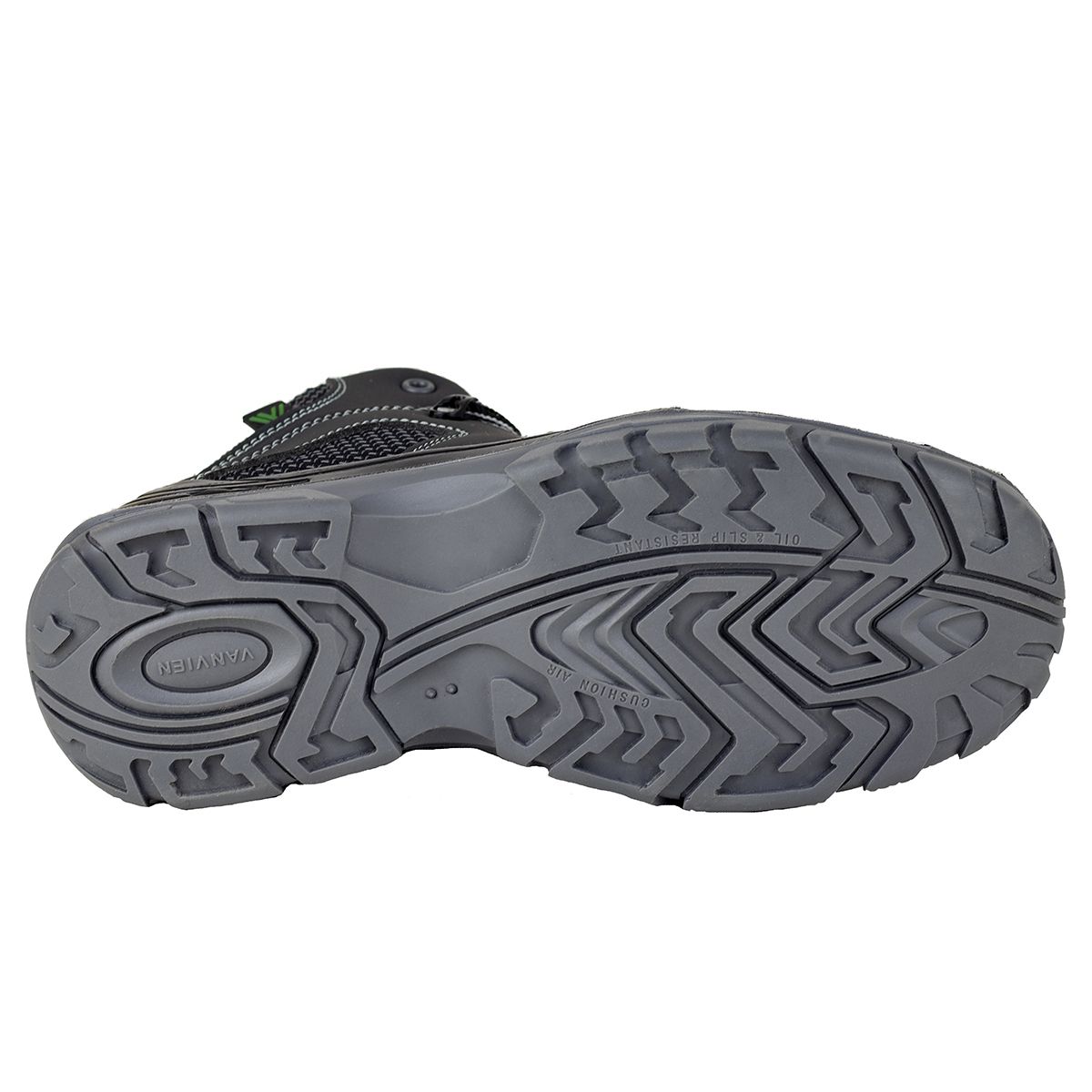 Botas Industriales Van Vien Hombre Casquillo Dielectrico Kfdhd Nobuck Negro.