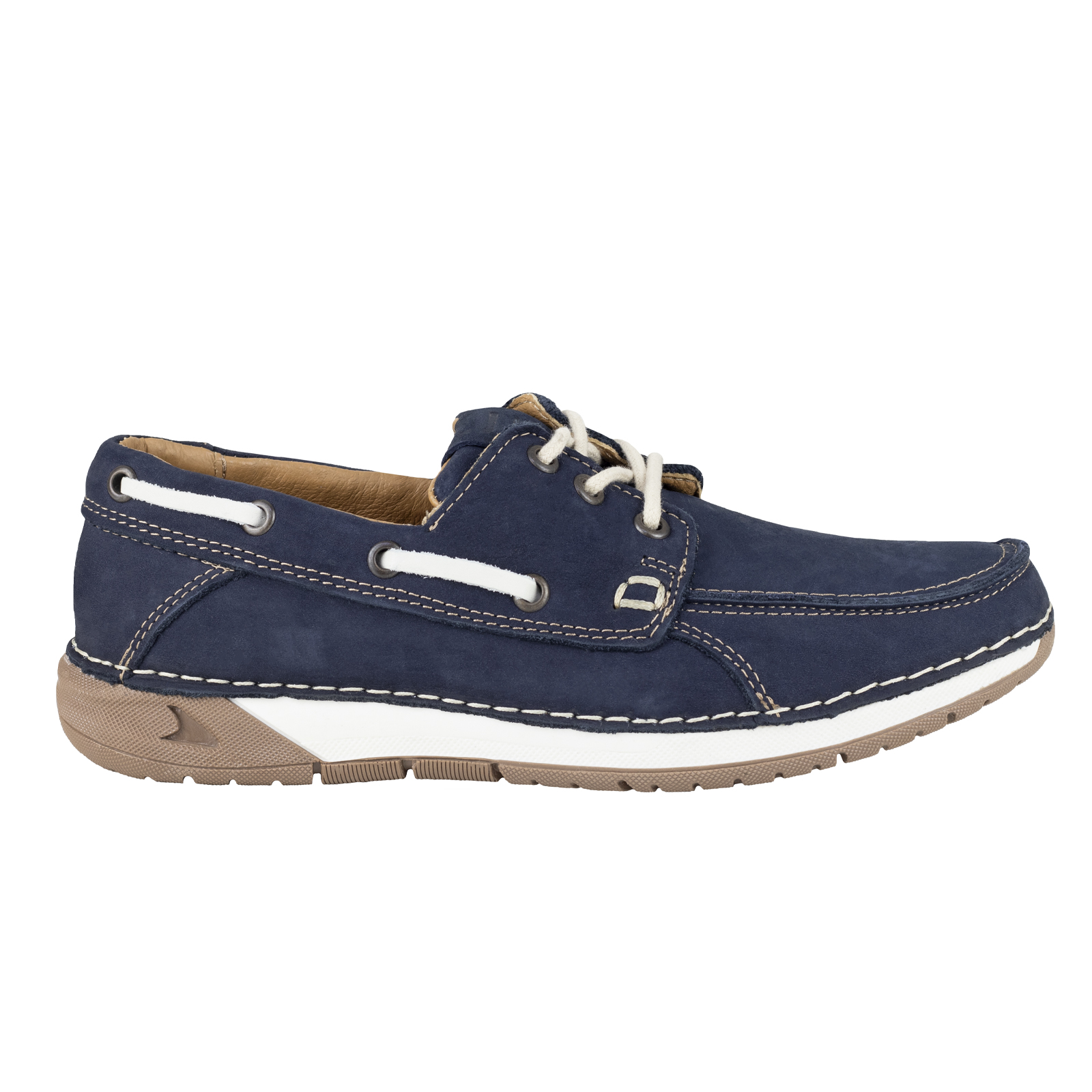 Zapato Nautico Marino Para Hombre Lobo Solo 8438 Piel Nobuck