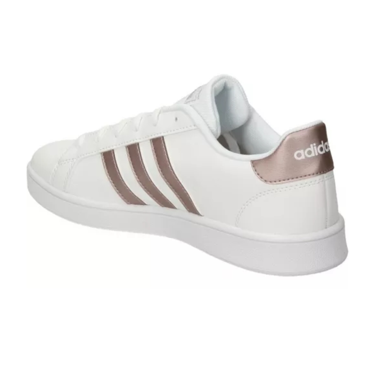 Tenis casual Adidas Grand Court K blanco niña EF0101
