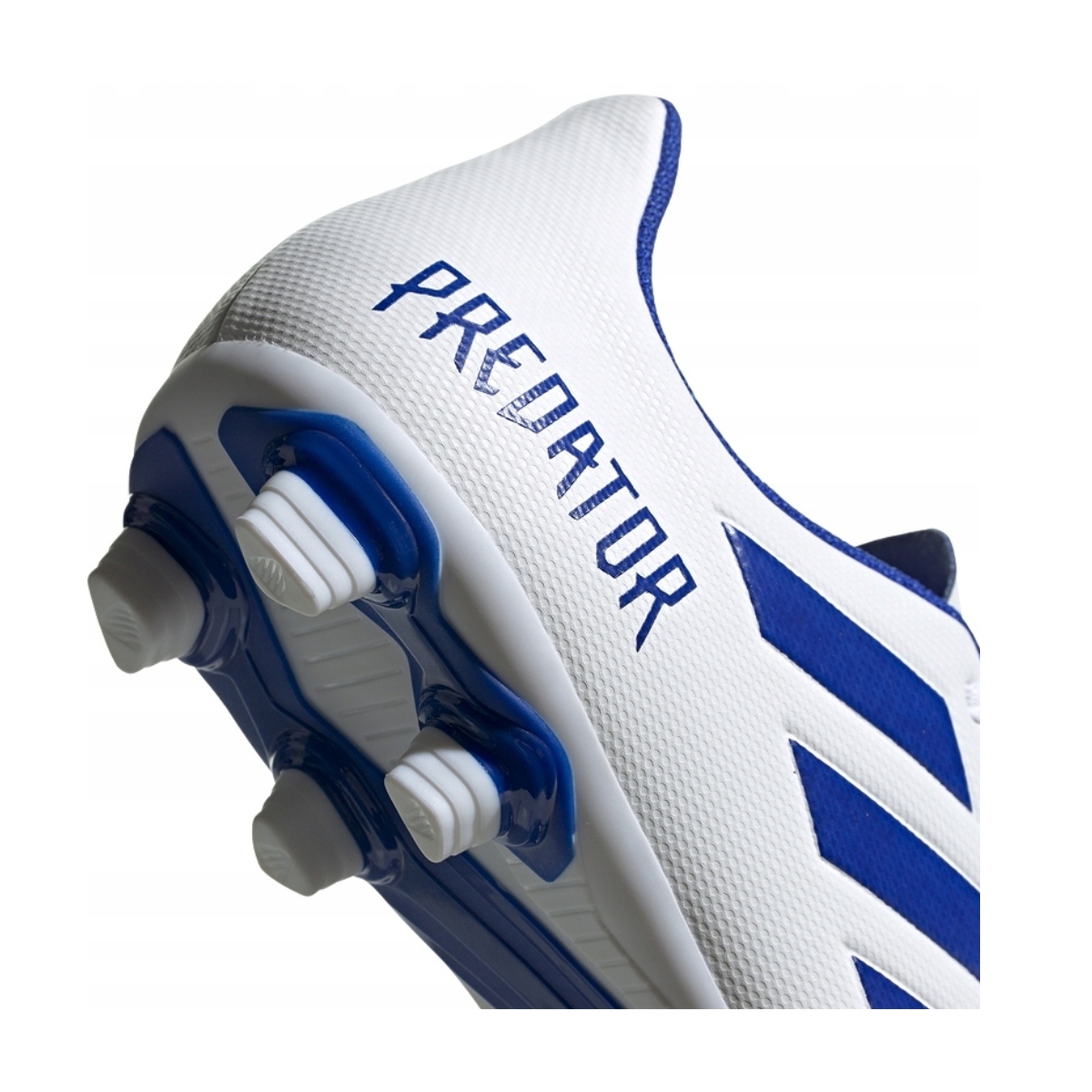 TENIS ADIDAS PREDATOR 19.4 FXG PARA NIÑO CM8542 BLANCO/AZUL