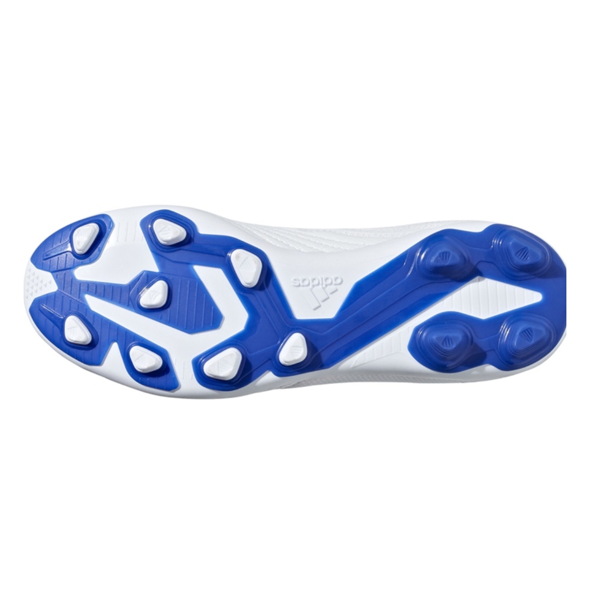 Zapato para futbol Adidas Predator 19.4 FXG niños Blanco/azul
