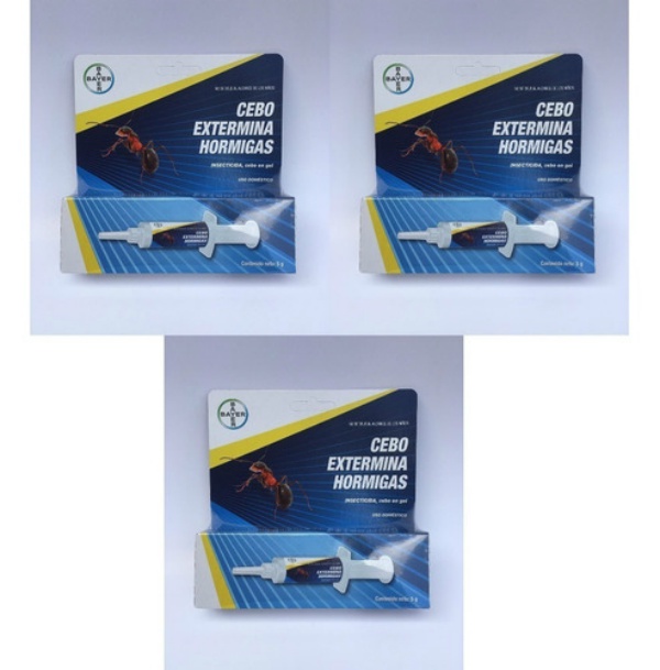 Cebo Insecticida en Jeringa Gel para Hormigas 10g Bayer .
