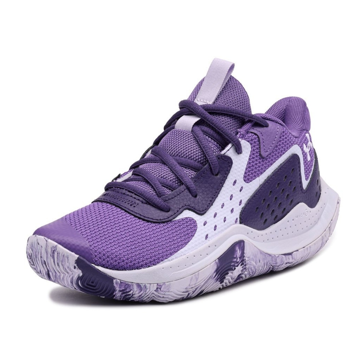 Tenis Under Armour UA GS Jet 23 Morado Dama 3026635 501