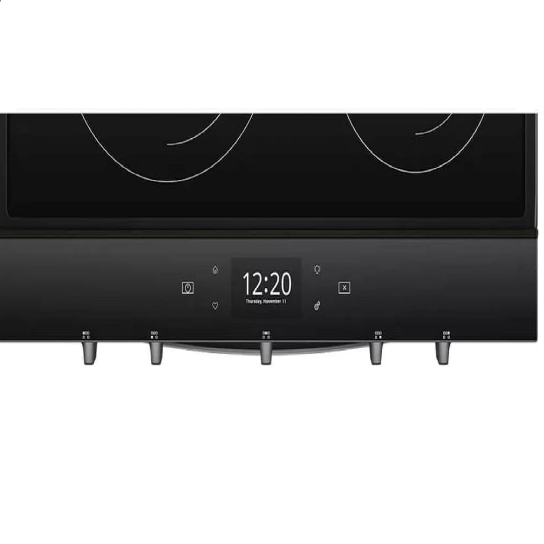 Estufa Whirlpool De Piso 30 Con 5 Quemadores Eléctrica Color Negro CON DETALLES.