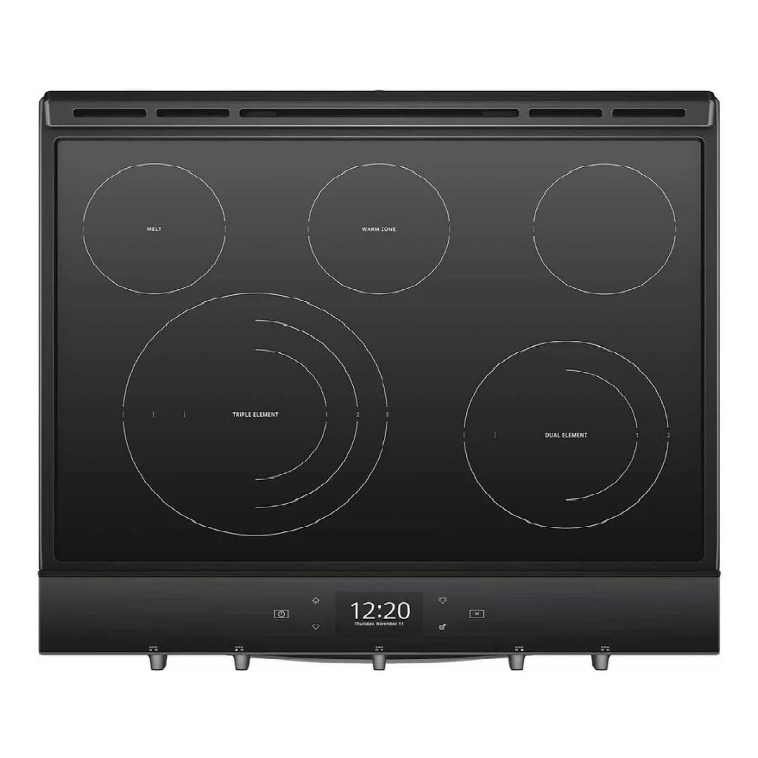 Estufa Whirlpool De Piso 30 Con 5 Quemadores Eléctrica Color Negro CON DETALLES.