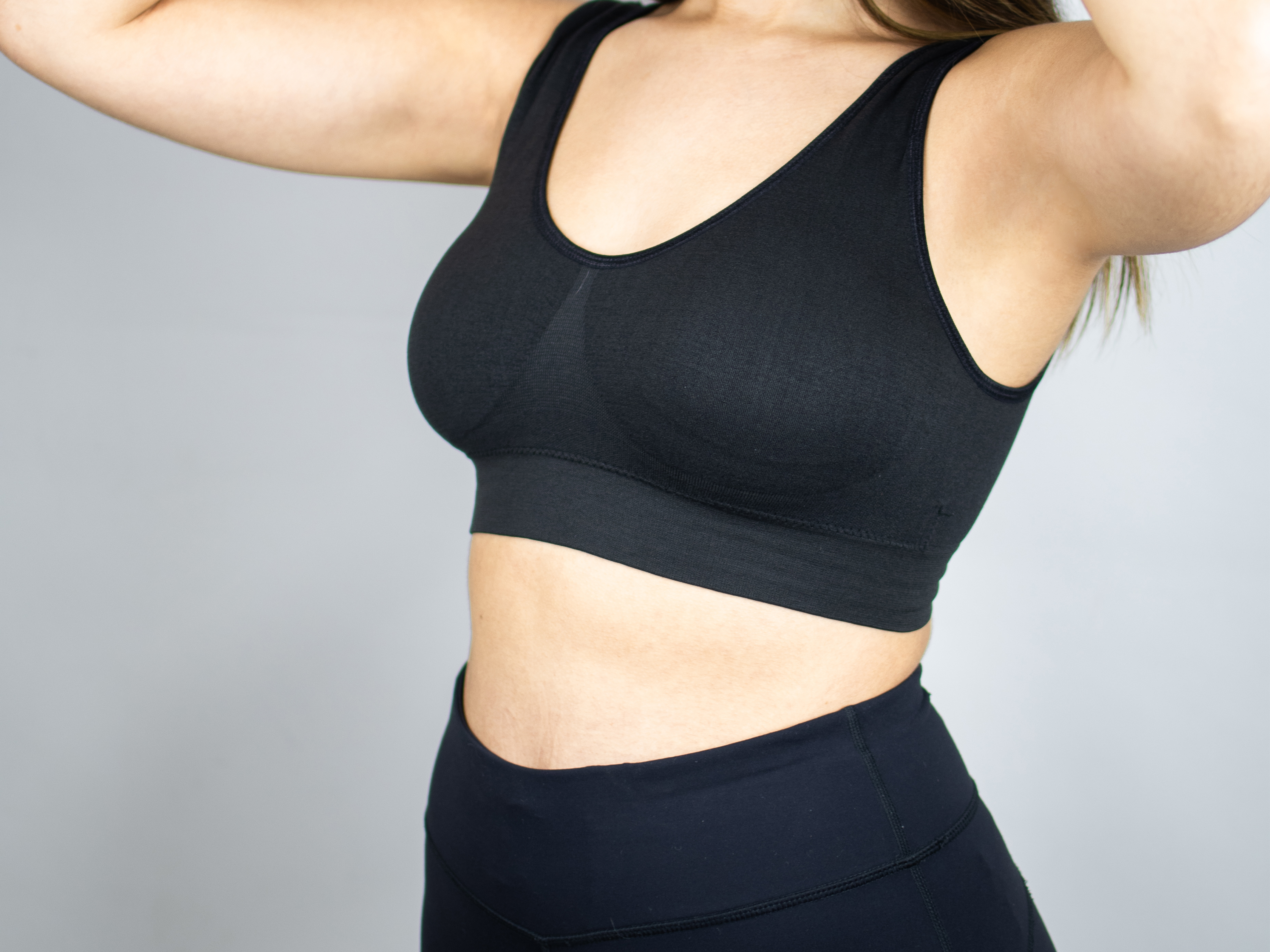 Top Deportivo para Mujer | Brasier para ejercicio de Dama | Paquete de 3 Tops colores Beige, Blanco y Negro