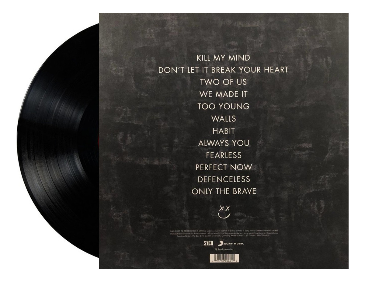 Louis Tomlinson Walls Lp Acetato Vinyl.