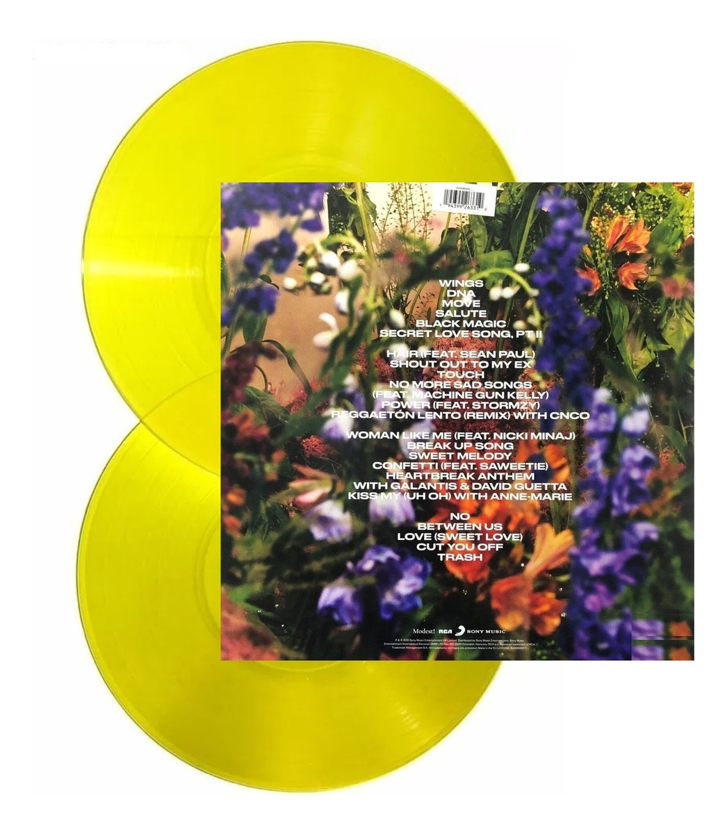 Little Mix - Between Us - 2 Lp Acetato Vinyl / Amarillo