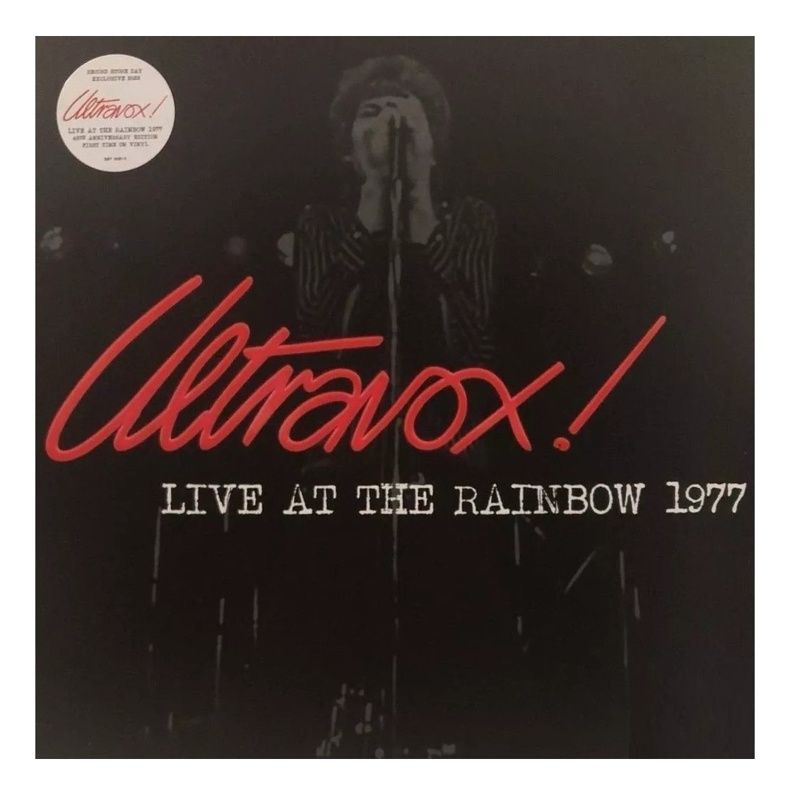 Ultravox ! Live At The Rainbow 1977 Rsd Lp Acetato Vinyl