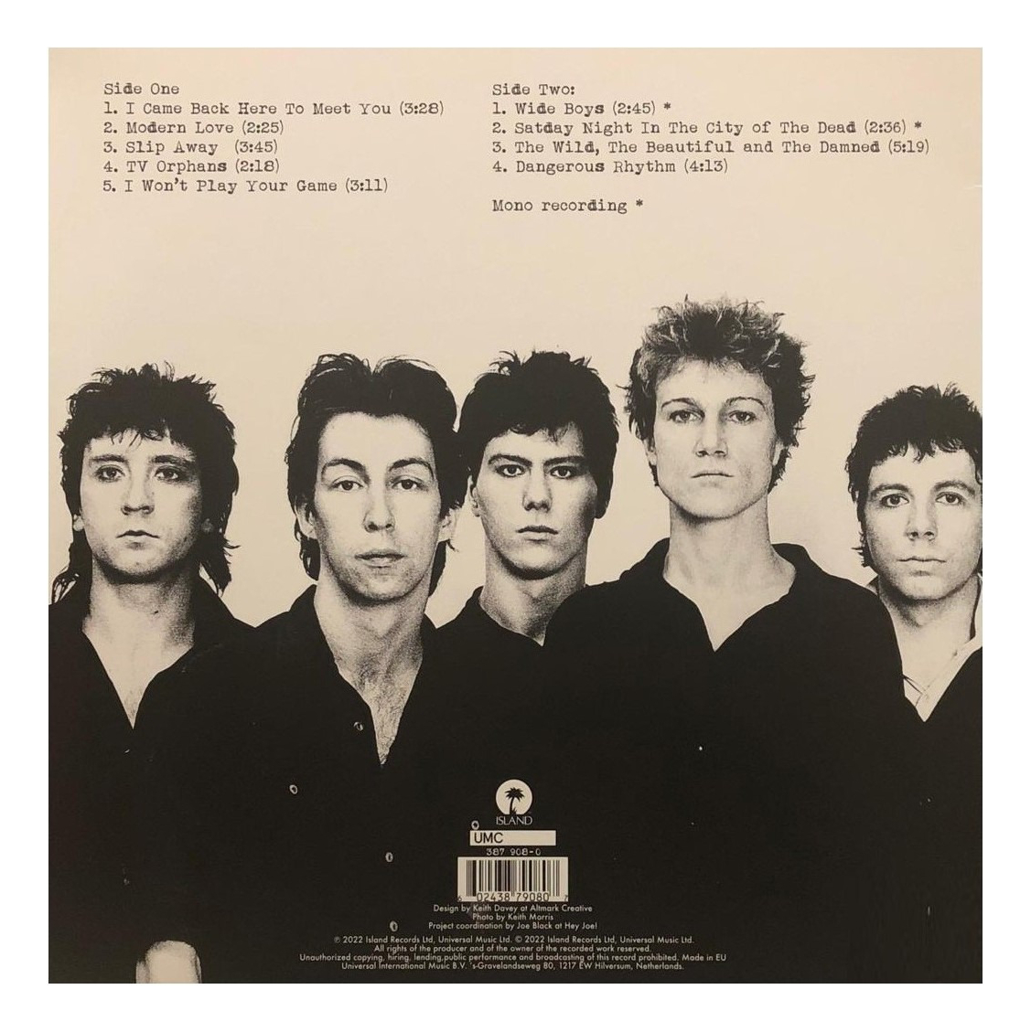 Ultravox ! Live At The Rainbow 1977 Rsd Lp Acetato Vinyl