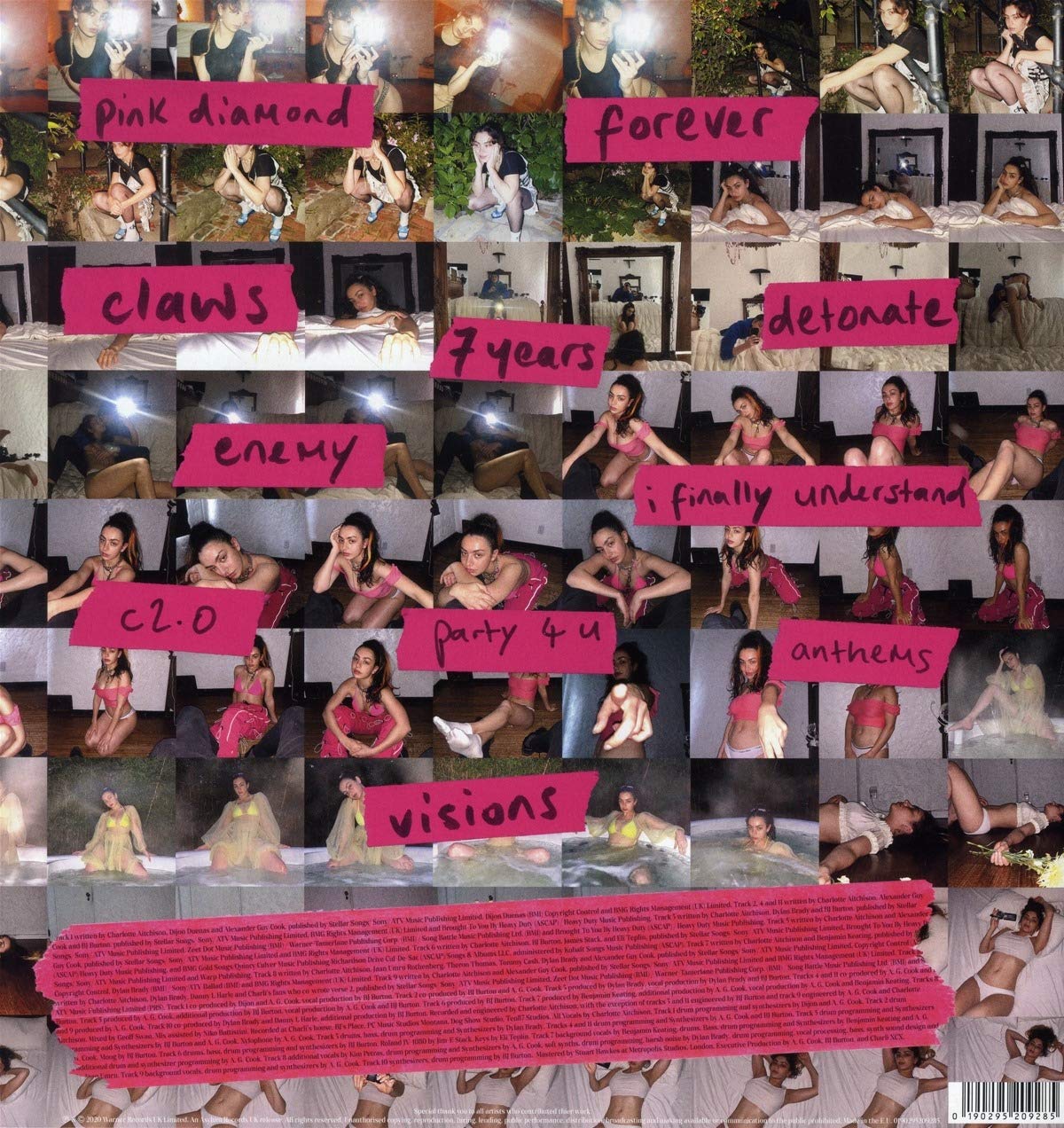 Charli Xcx How I'm Feeling Now Lp Vinyl / Transparente