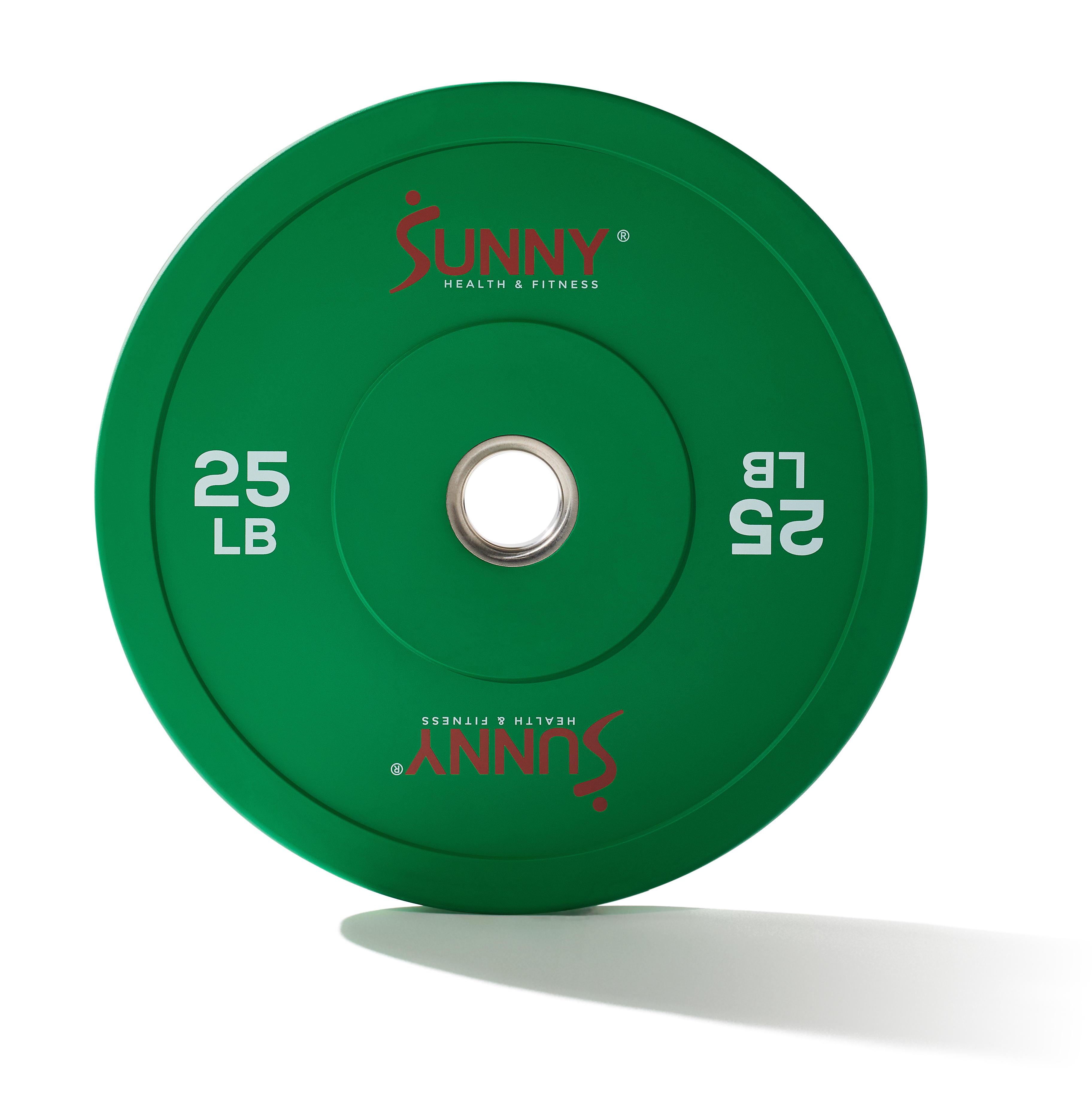 Par de Discos de peso olímpicos de goma 25 LB Sunny Health & Fitness