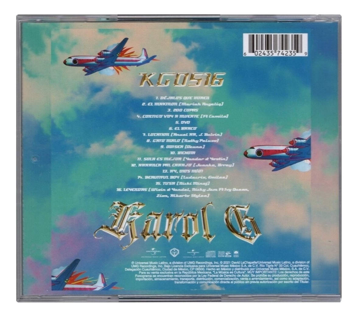 Karol G Kg0516 Disco Cd