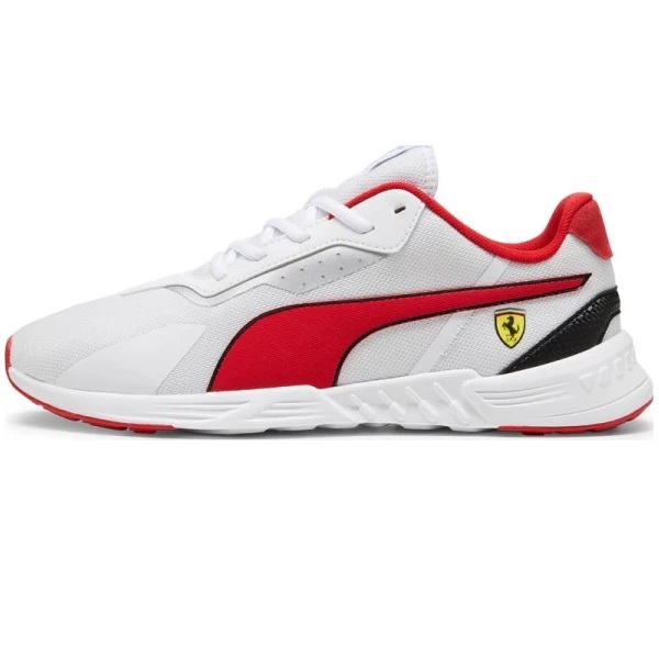 Tenis Puma Ferrari Tiburion Blanco rojo Hombre Tallas 25 al 29.5