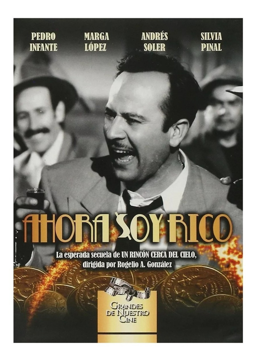 Ahora Soy Rico Pedro Infante Pelicula Mexicana Dvd.