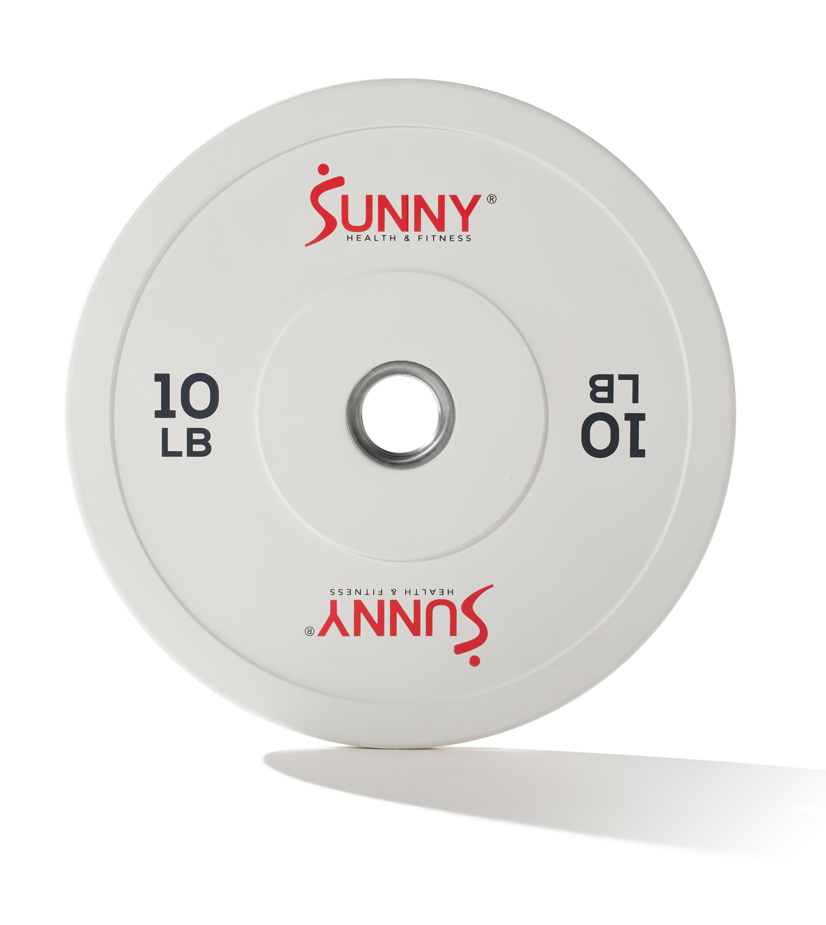 Par De Discos Olímpicos De Goma 10 Lb Sunny Health & Fitness