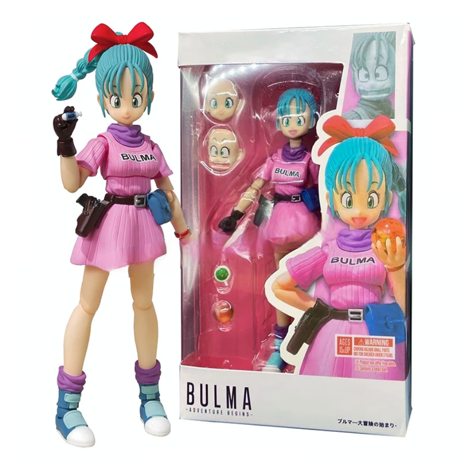 Bulma Dragon Ball Dragonball Begins Goku Vegeta Figura Anime