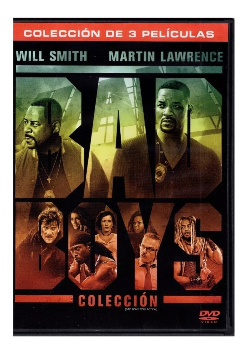 Bad Boys 1 2 3 Coleccion Will Smith Boxset Peliculas Dvd
