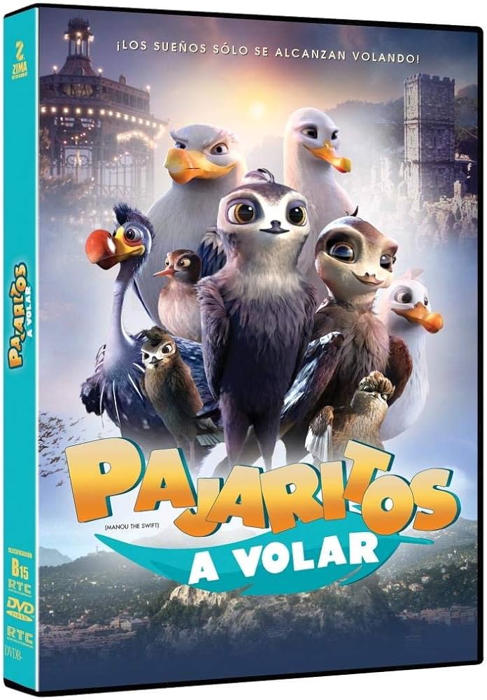Pajaritos A Volar Pelicula Animada Dvd