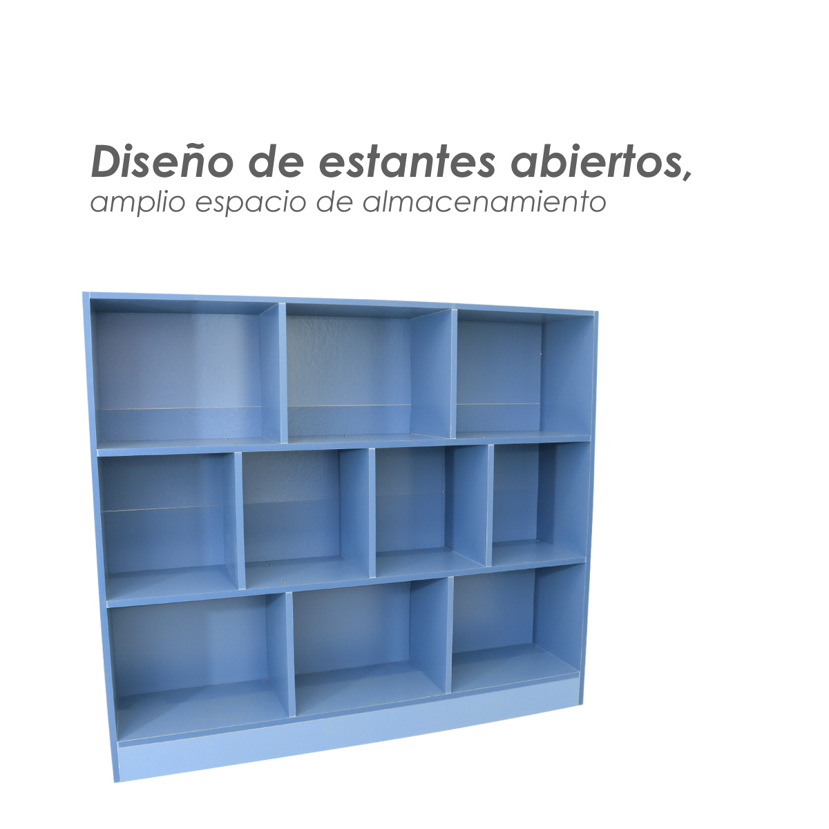 Ilios Innova Organizador de 10 Cubos, librero para Sala, Estancia, Oficina o estudio Estante Multifuncional Elegante librero minimalista. 
