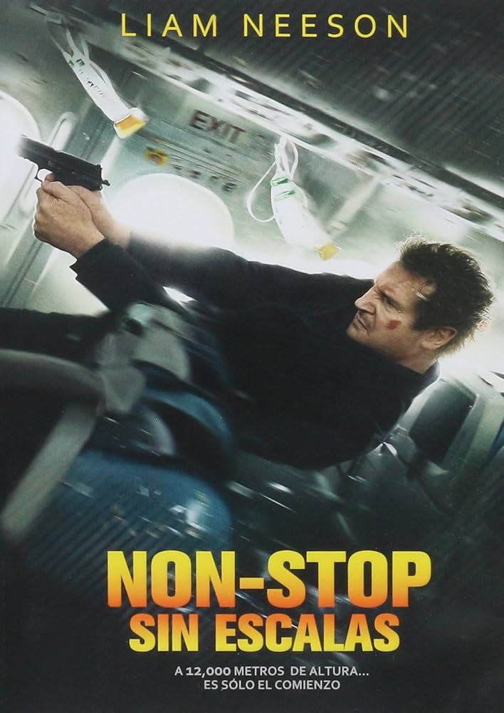Sin Escalas Non - Stop Liam Neeson Pelicula Dvd