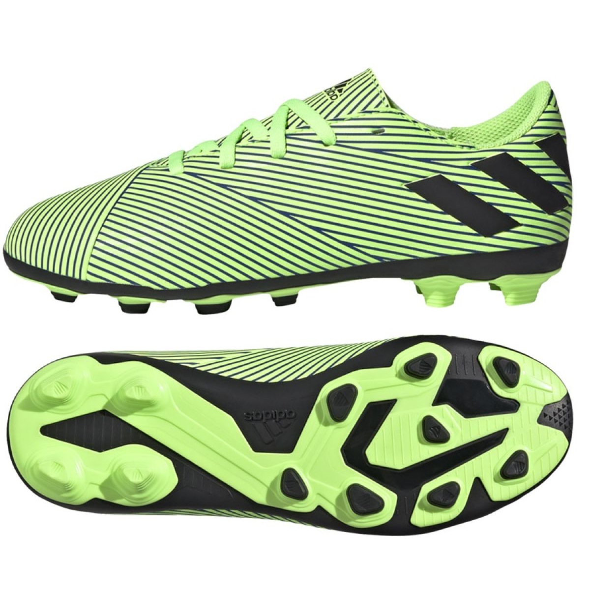 TENIS ADIDAS NEMEZIZ 19.4 FXG J PARA FUTBOL/VERDE FV4011