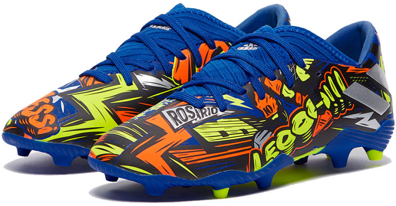 TENIS DE FUTBOL ADIDAS NEMEZIZ MESSI 19.3 FG J BICOLOR EH0599