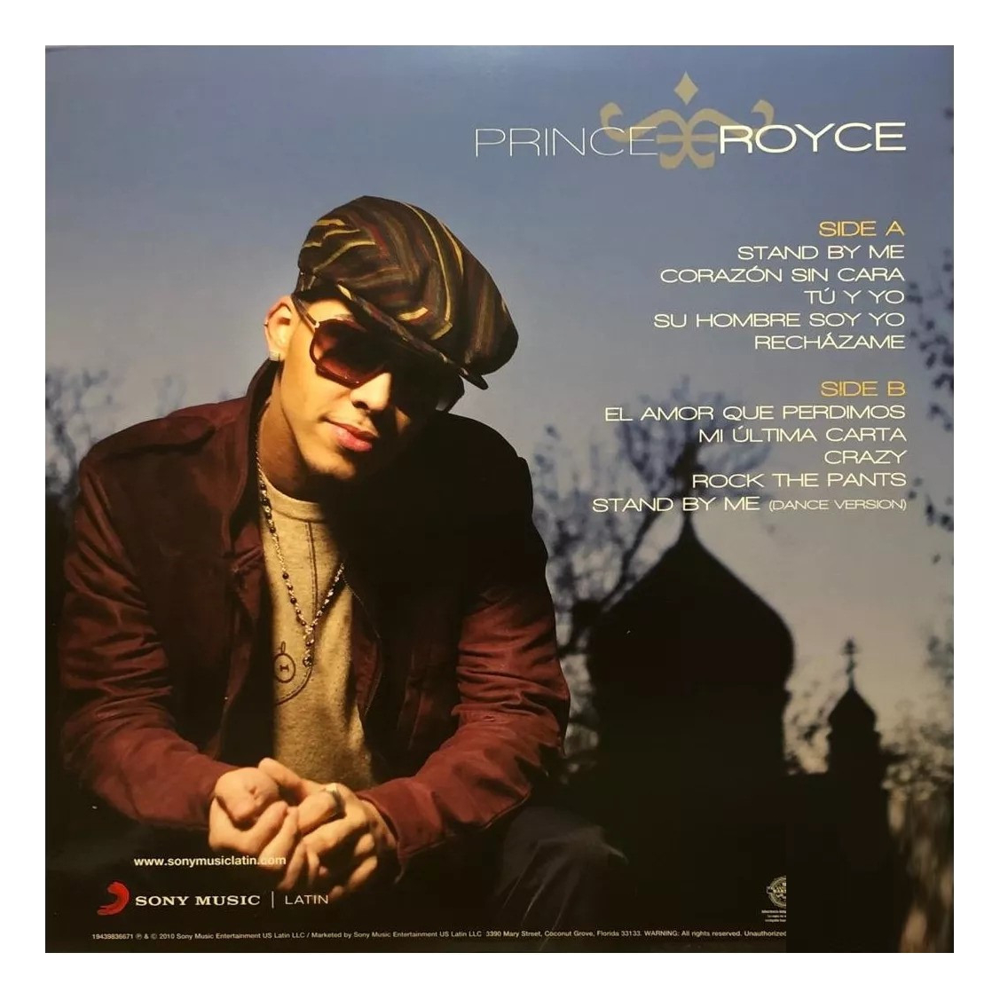 Prince Royce Prince Royce Lp Vinyl / Azul 12"