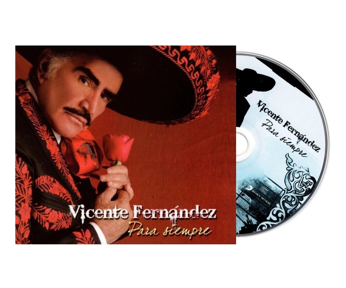 Vicente Fernandez - Para Siempre - Disco Cd (12 Canciones).
