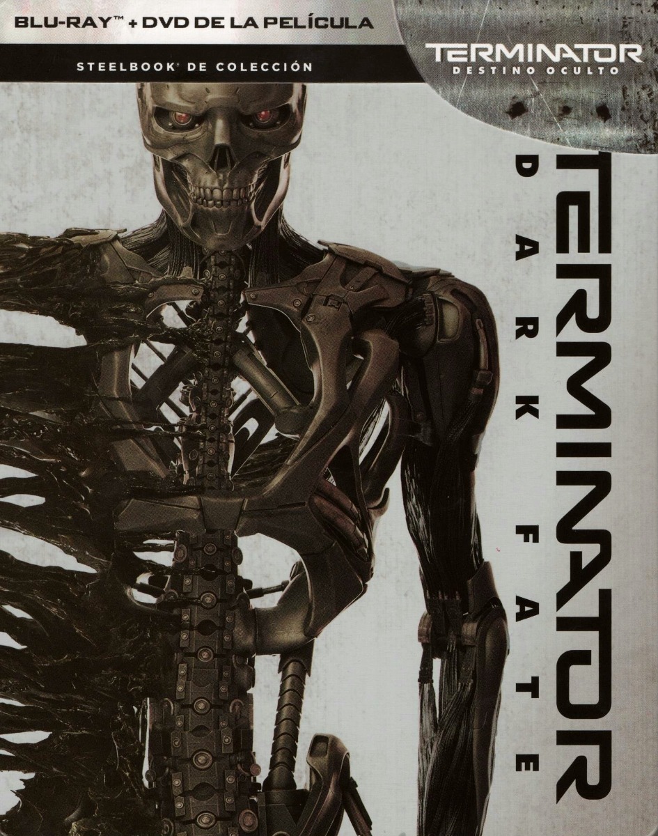 Terminator 6 Destino Oculto Steelbook Pelicula Blu-ray