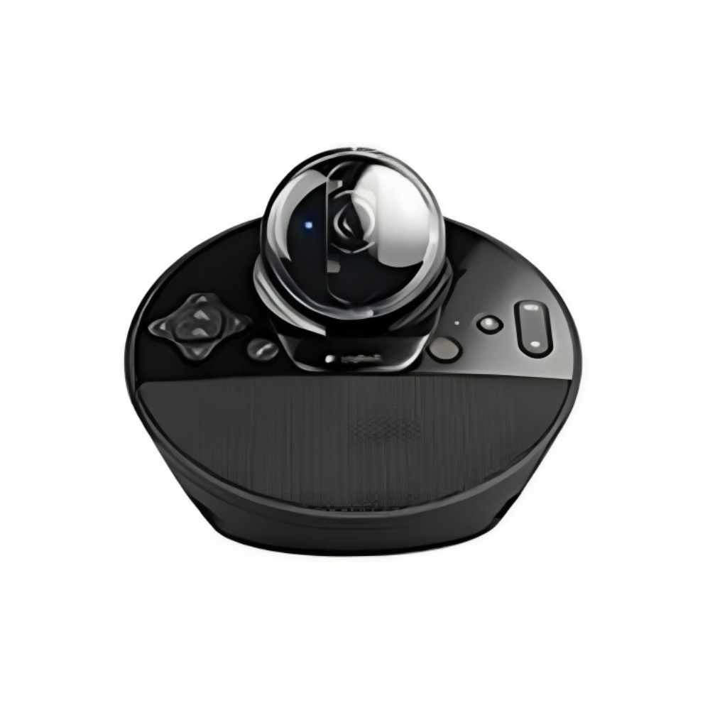 Logitech Cámara para Videoconferencia con Micrófono BCC950, Giro 360°, Negro.