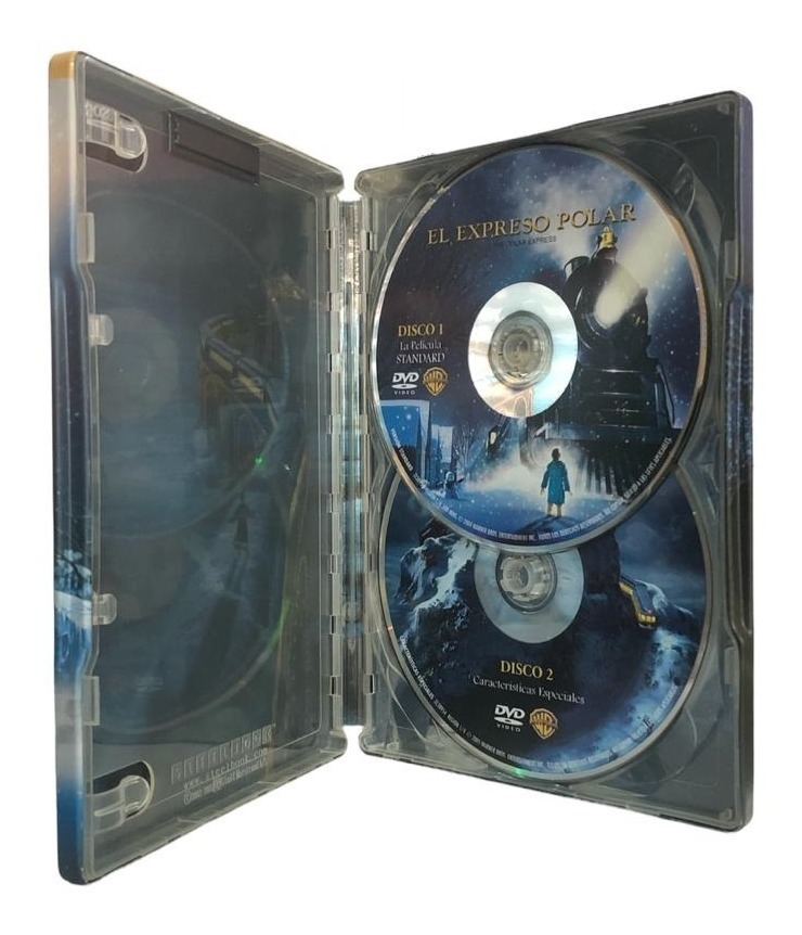 El Expreso Polar Tom Hanks Steelbook Pelicula Dvd