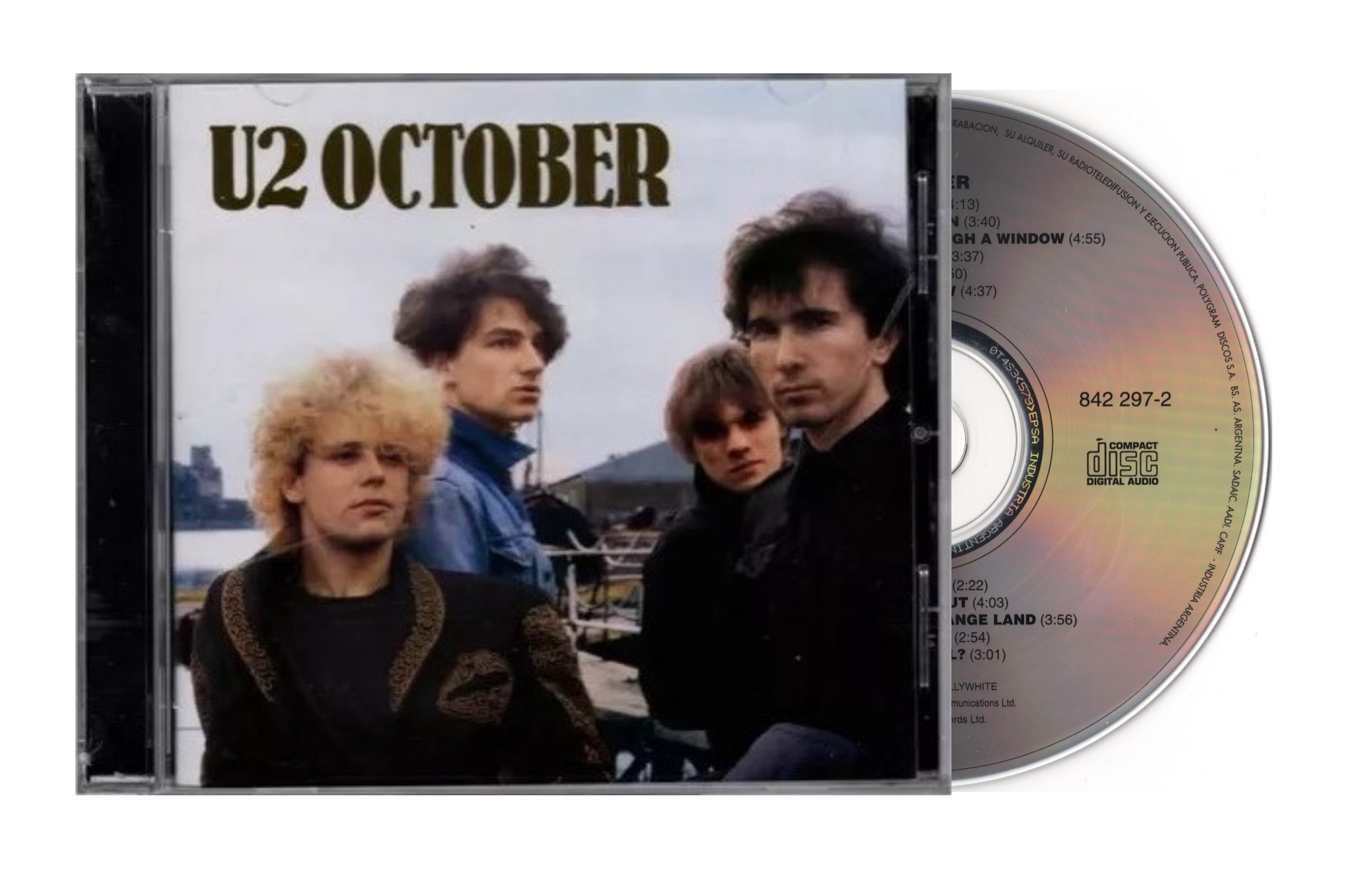 U2 October Disco Cd