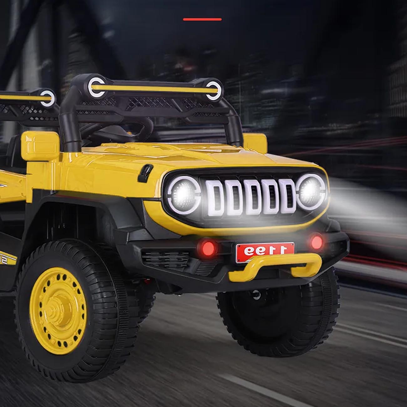 Camioneta Montable Electrico Buggy 12V SH-1199 Amarillo