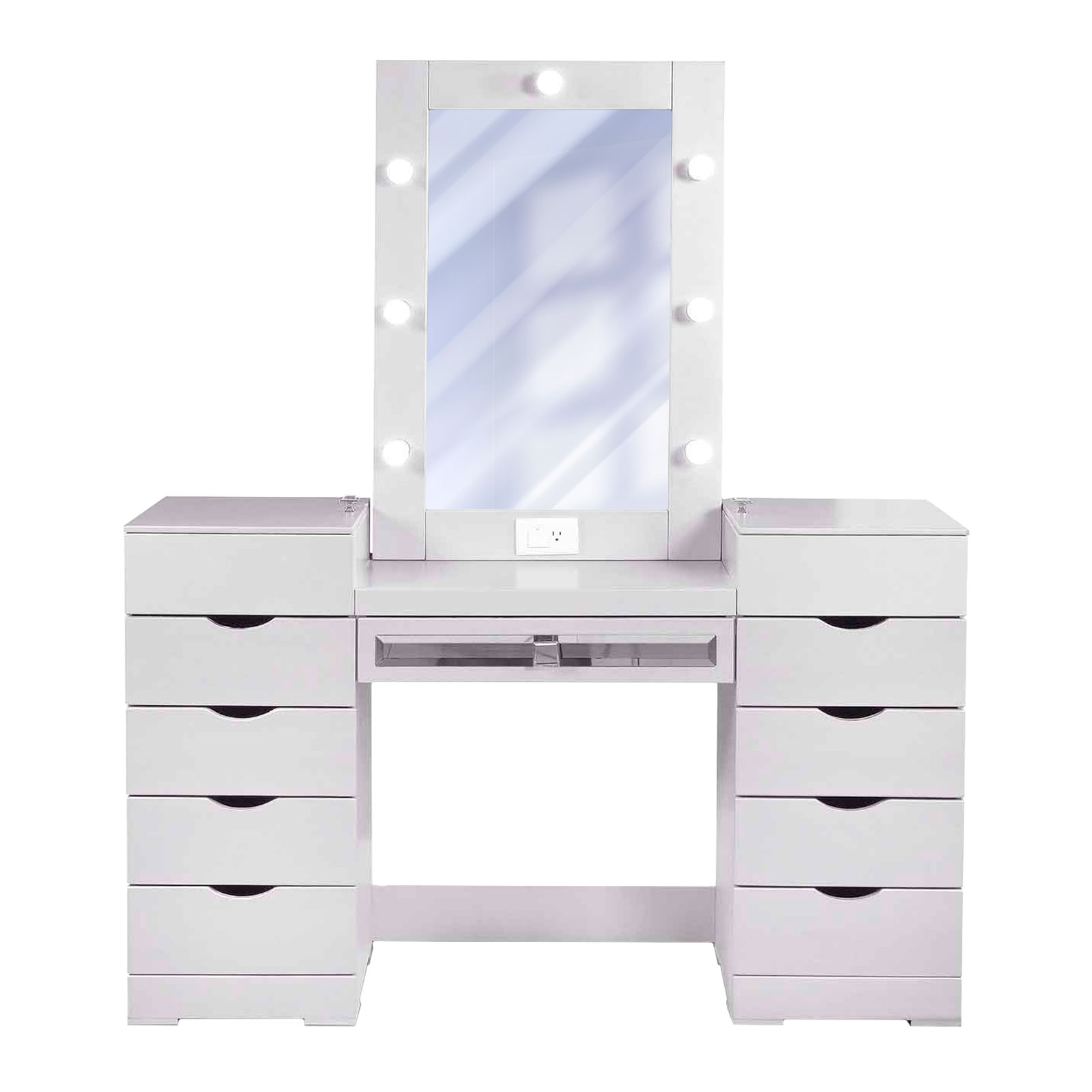 TOCADOR PLATINUM COLOR BLANCO MOBELO -ENTREGA UNICAMENTE EN CDMX, QUERÉTARO, PACHUCA, TOLUCA Y SUS ÁREAS METROPOLITANAS